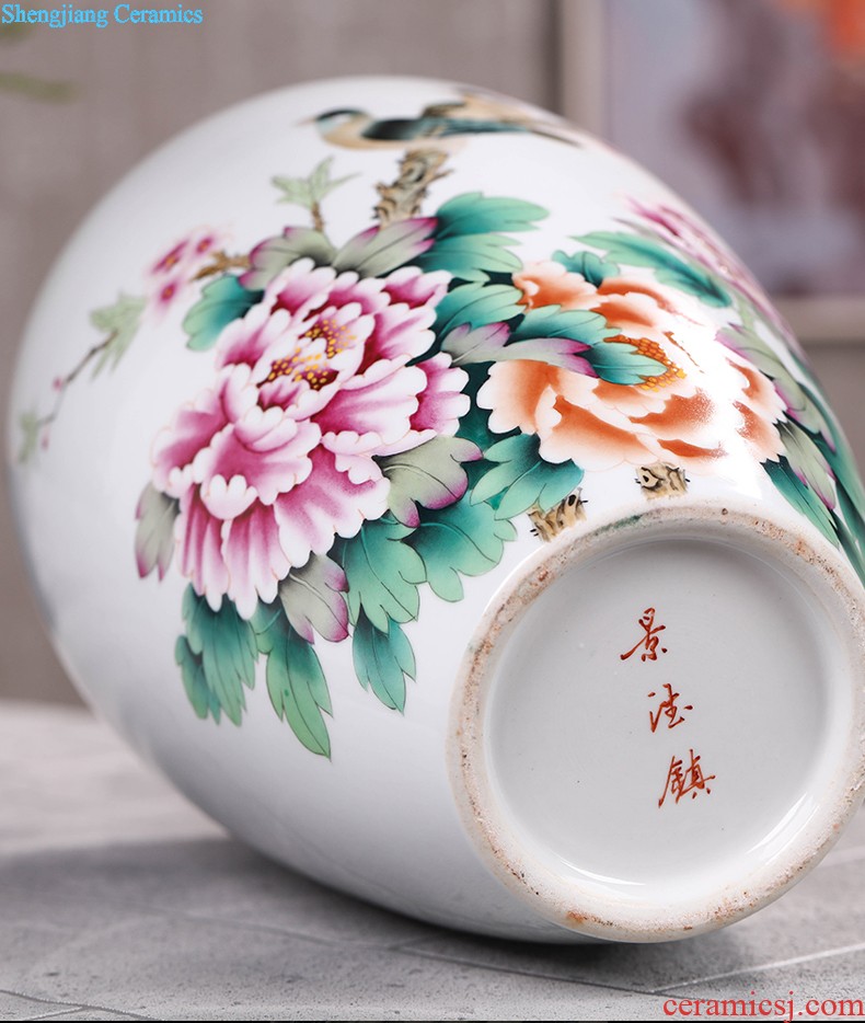 New classical Chinese style ceramic vases, furnishing articles wine decorations decoration flower arrangement sitting room porch creative arts and crafts