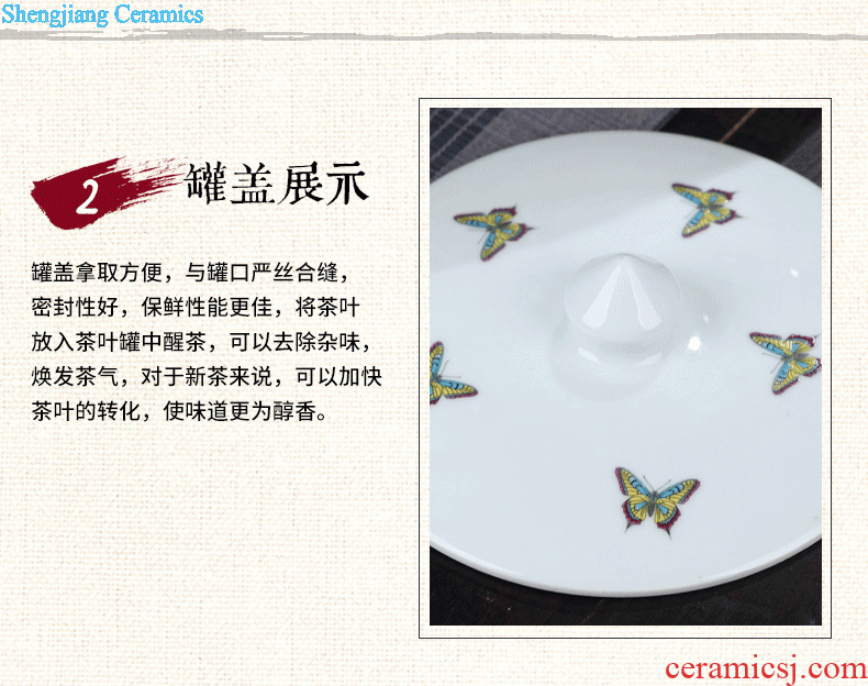 To make Jingdezhen ceramic fish cylinder furnishing articles Household act the role ofing is tasted the study desktop decoration small writing brush washer narcissus basin