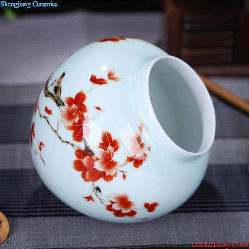 To make Imitation of jingdezhen ceramics kiln vase Chinese style restoring ancient ways furnishing articles Adornment household decoration process