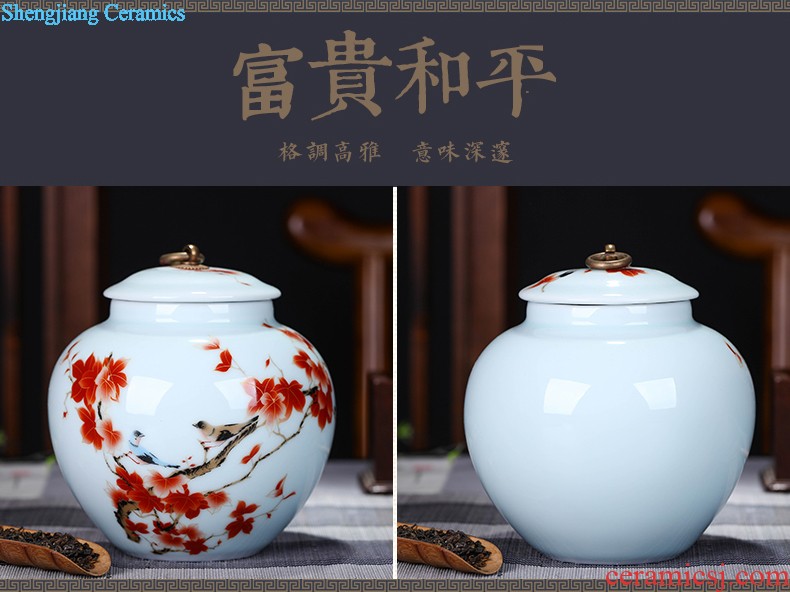 To make Imitation of jingdezhen ceramics kiln vase Chinese style restoring ancient ways furnishing articles Adornment household decoration process