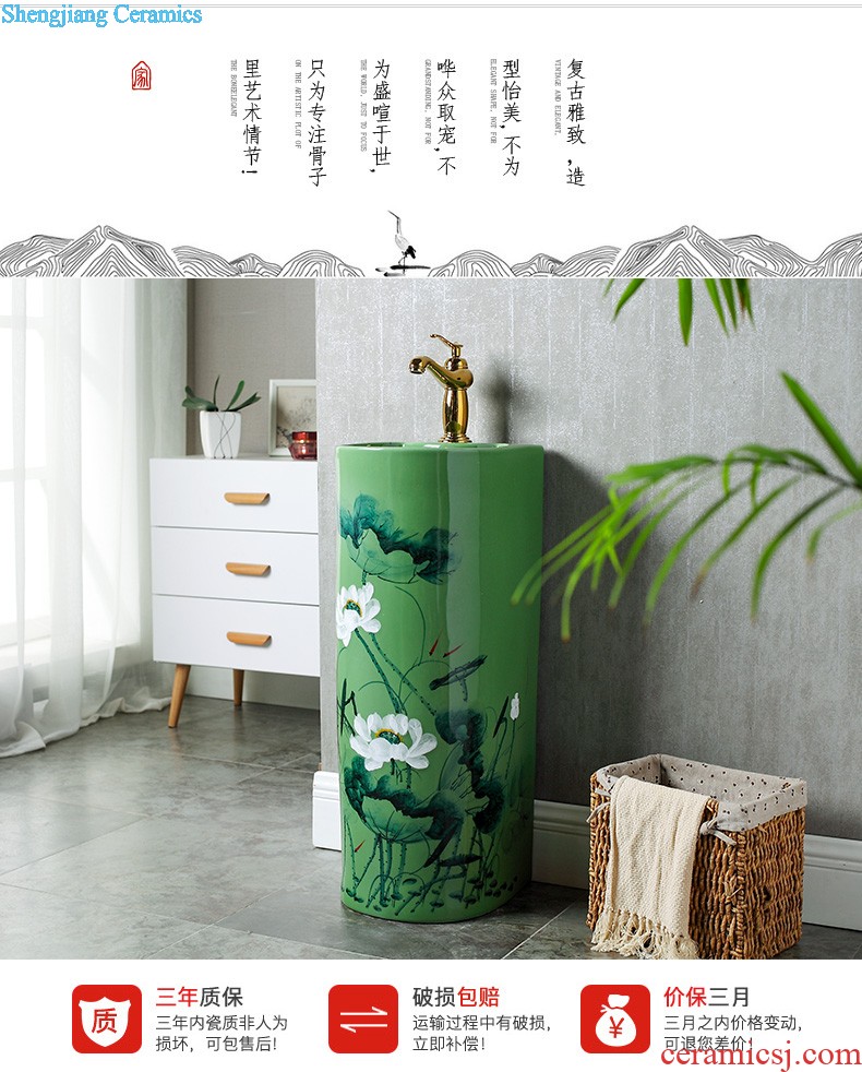 Small basin of wash one vertical integrated basin ceramic column type washs a face basin bathroom column column vertical floor type