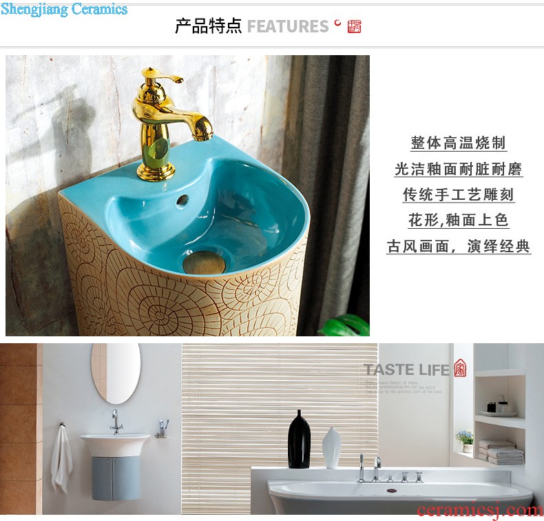 Small basin of wash one vertical integrated basin ceramic column type washs a face basin bathroom column column vertical floor type