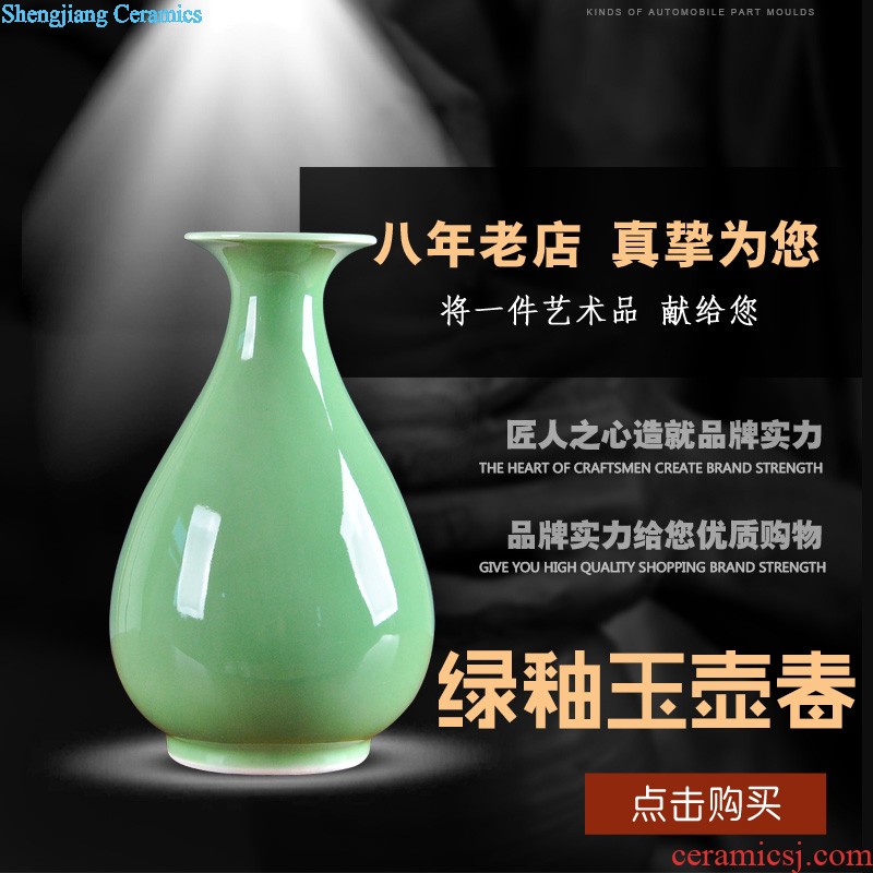 Jingdezhen blue and white archaize ceramic vases, furnishing articles The sitting room flower arranging, Chinese style household adornment vase furnishing articles