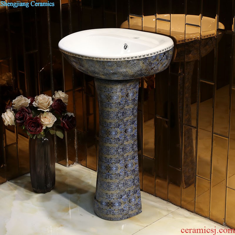 Small basin of wash one vertical integrated basin ceramic column type washs a face basin bathroom column column vertical floor type