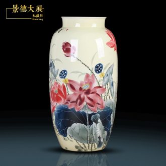 Jingdezhen hand-painted ceramics of blue and white porcelain vase Imitation of classical Ming and qing dynasties antique rich ancient frame furnishing articles Household act the role ofing is tasted