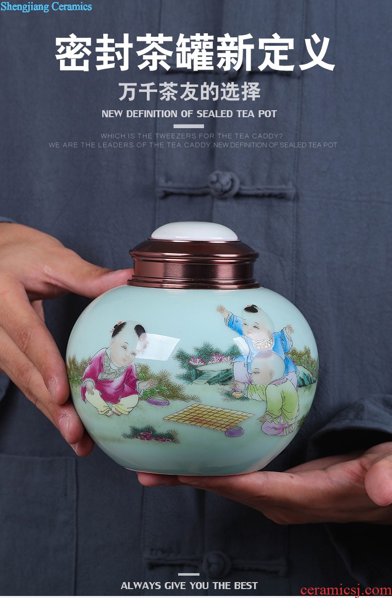 Household act the role ofing is tasted Classical Ming and qing dynasties antique Chinese vase furnishing articles Collection of jingdezhen porcelain decorative furnishing articles in the living room