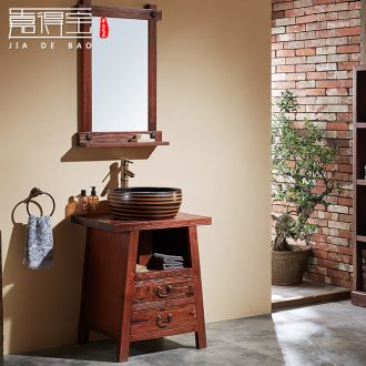 Jia depot retro personality the sink The stage basin square art ceramic toilet lavatory basin basin that wash a face