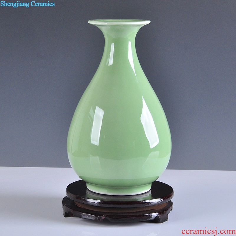 Jingdezhen blue and white archaize ceramic vases, furnishing articles The sitting room flower arranging, Chinese style household adornment vase furnishing articles