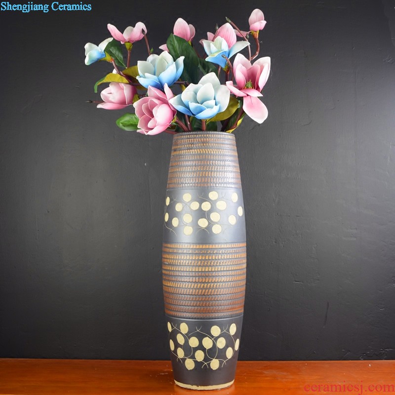 Jingdezhen ceramic modern new Chinese style flower vase The sitting room TV wine porch place home decoration