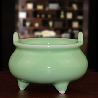 Jingdezhen ceramic ox furnishing articles home office TV ark creative arts and crafts opening gifts decorations