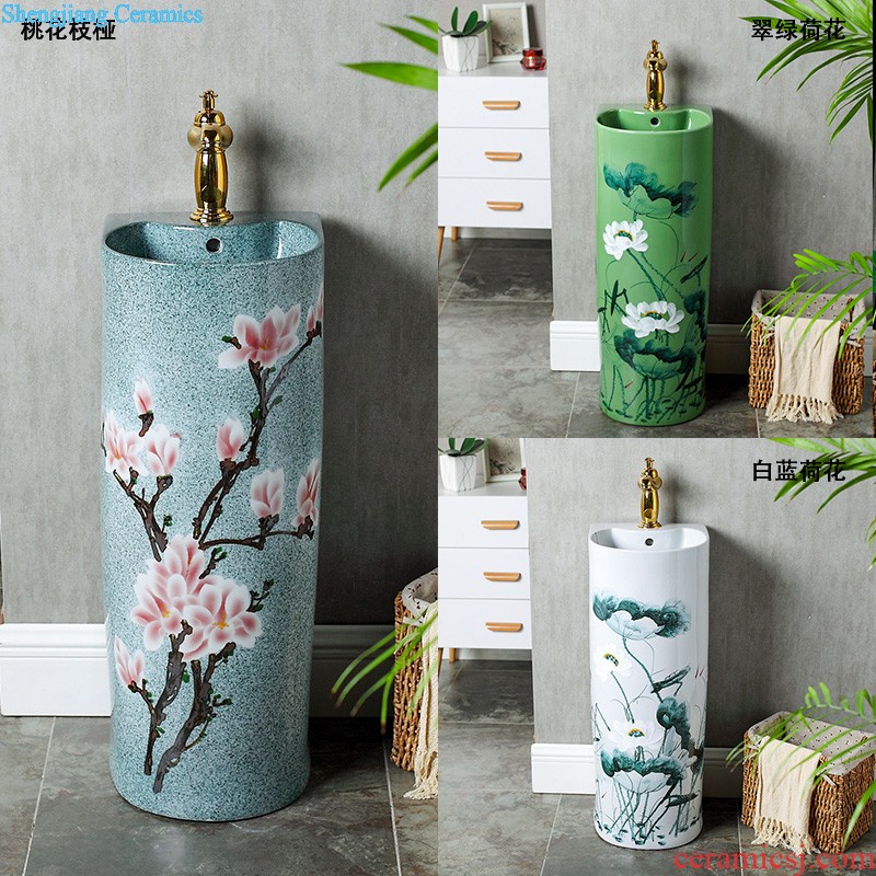 Small basin of wash one vertical integrated basin ceramic column type washs a face basin bathroom column column vertical floor type