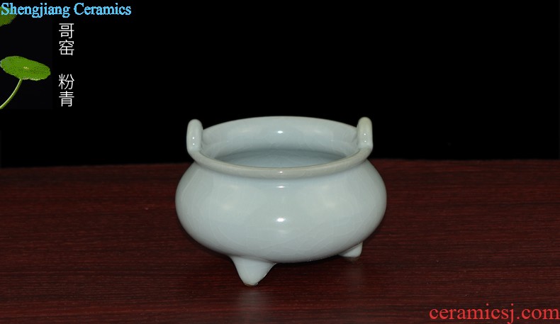 Jingdezhen ceramic ox furnishing articles home office TV ark creative arts and crafts opening gifts decorations