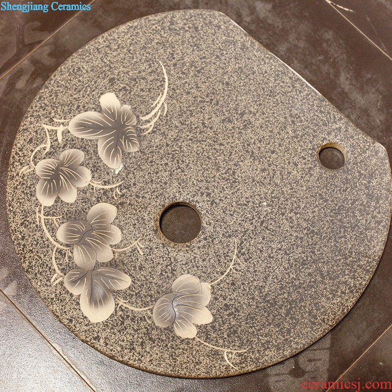 The stage basin of jingdezhen ceramic lavabo that defend bath lavatory basin art basin