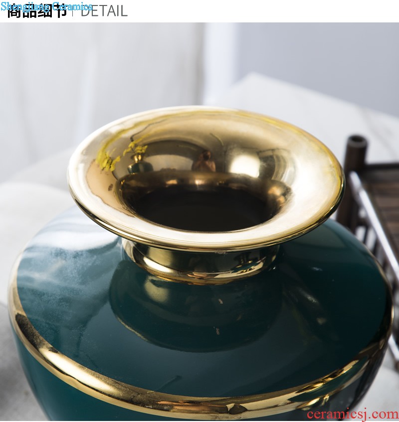 Jingdezhen ceramic household adornment of modern Chinese style living room beadle zen porch ark furnishing articles of handicraft
