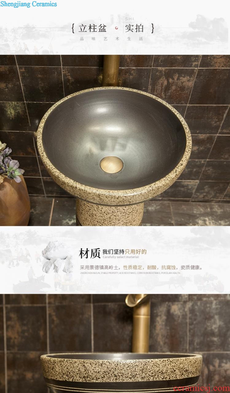 M beautiful balcony toilet ceramic basin to split the stage lavatory basin that wash a face to wash your hands of excess