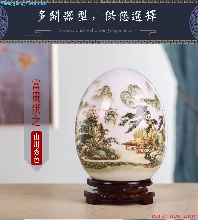 Ceramic tea pot home half jins of small seal storage tank moistureproof wake receives pu-erh tea storage POTS with cover