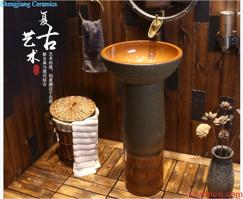 Jia depot Modern Jane European stage basin Sinks ceramic lavabo creative personality art basin