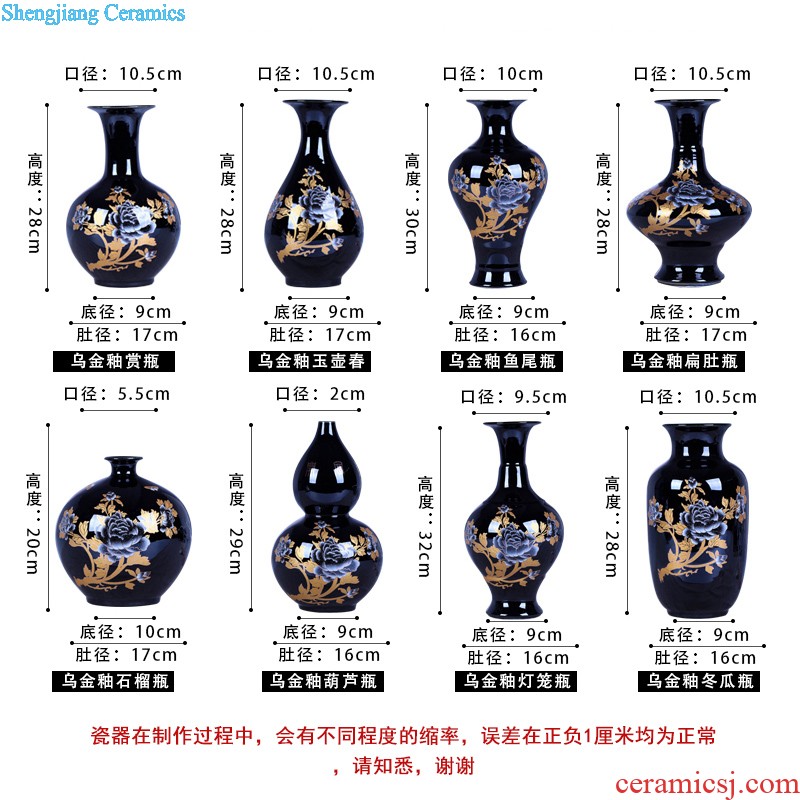 Decorative furnishing articles contracted and fashionable household act the role ofing is tasted ceramics handicraft classic Chinese style decoration plate European coloured drawing or pattern