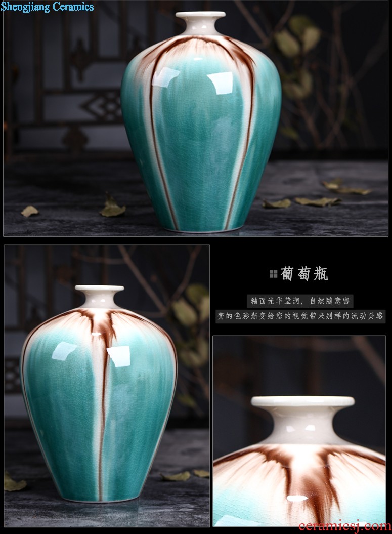 Home furnishing articles to support jingdezhen ceramics decoration porcelain dish sat dish wine ark place setting wall hanging plate