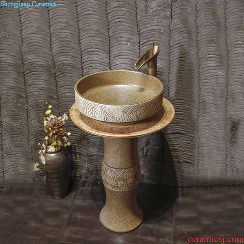 Small basin of wash one vertical integrated basin ceramic column type washs a face basin bathroom column column vertical floor type