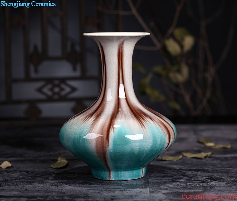 Jingdezhen ceramic sealed cans of restoring ancient ways of household creative caddy trumpet tea POTS portable caddy