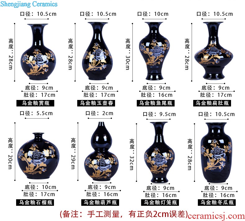 Decorative furnishing articles contracted and fashionable household act the role ofing is tasted ceramics handicraft classic Chinese style decoration plate European coloured drawing or pattern