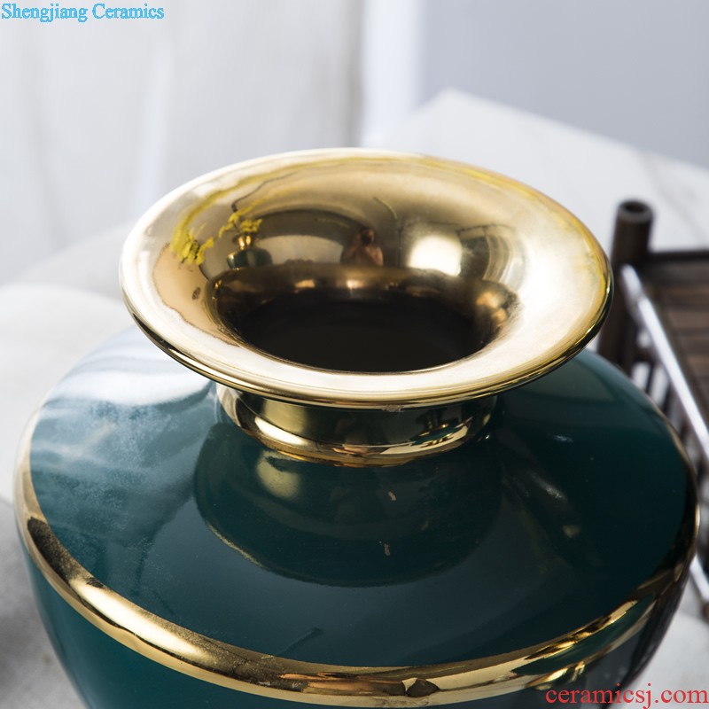 Jingdezhen ceramic household adornment of modern Chinese style living room beadle zen porch ark furnishing articles of handicraft