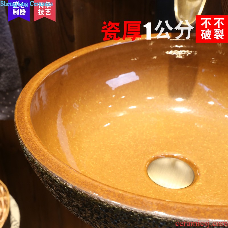 Jia depot Modern Jane European stage basin Sinks ceramic lavabo creative personality art basin