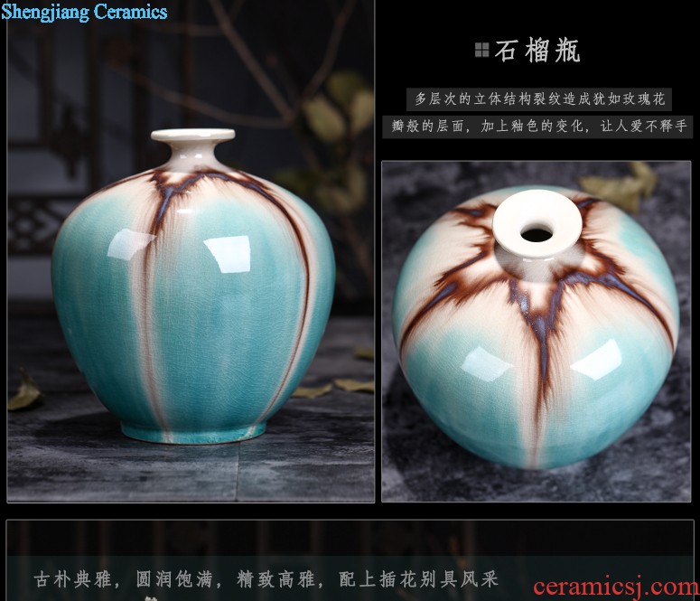 Jingdezhen ceramic sealed cans of restoring ancient ways of household creative caddy trumpet tea POTS portable caddy