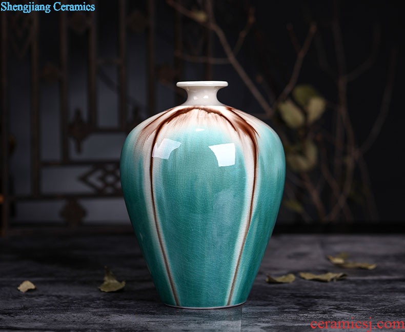 Home furnishing articles to support jingdezhen ceramics decoration porcelain dish sat dish wine ark place setting wall hanging plate