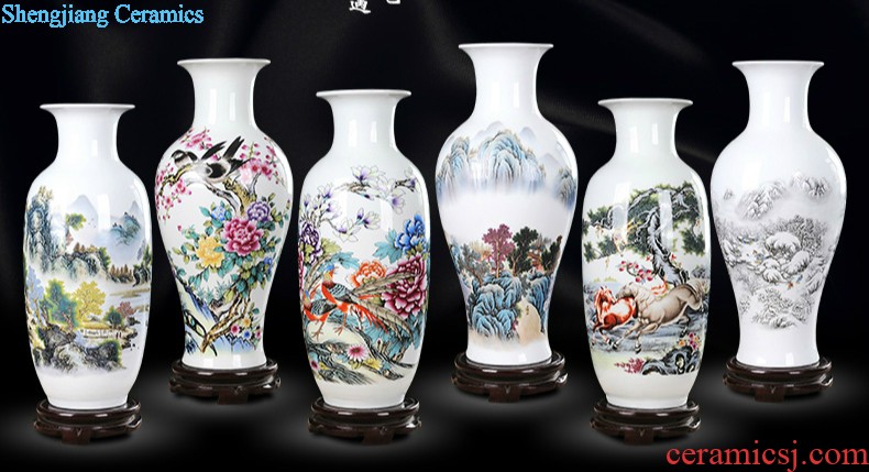 Wine accessories furnishing articles of jingdezhen ceramic crafts creative furnishing articles of contemporary sitting room household act the role ofing is tasted