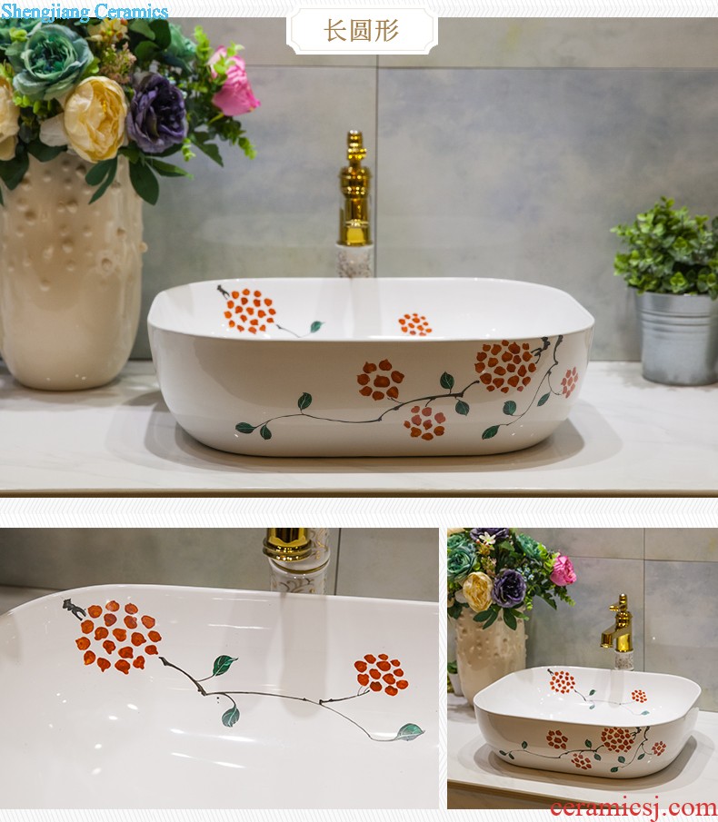 On the ceramic bowl lavatory art basin round continental basin toilet lavabo wash basin filled with flowers