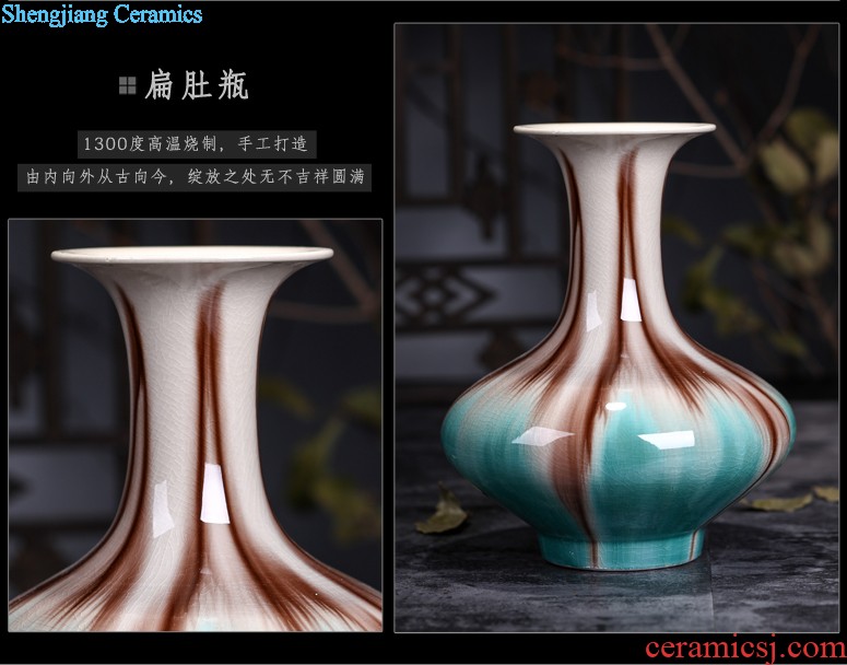 Jingdezhen ceramic sealed cans of restoring ancient ways of household creative caddy trumpet tea POTS portable caddy