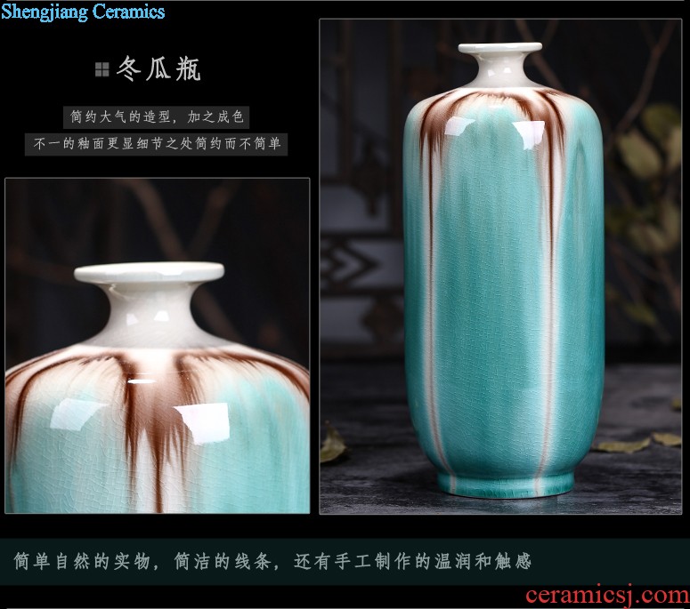 Jingdezhen ceramic sealed cans of restoring ancient ways of household creative caddy trumpet tea POTS portable caddy