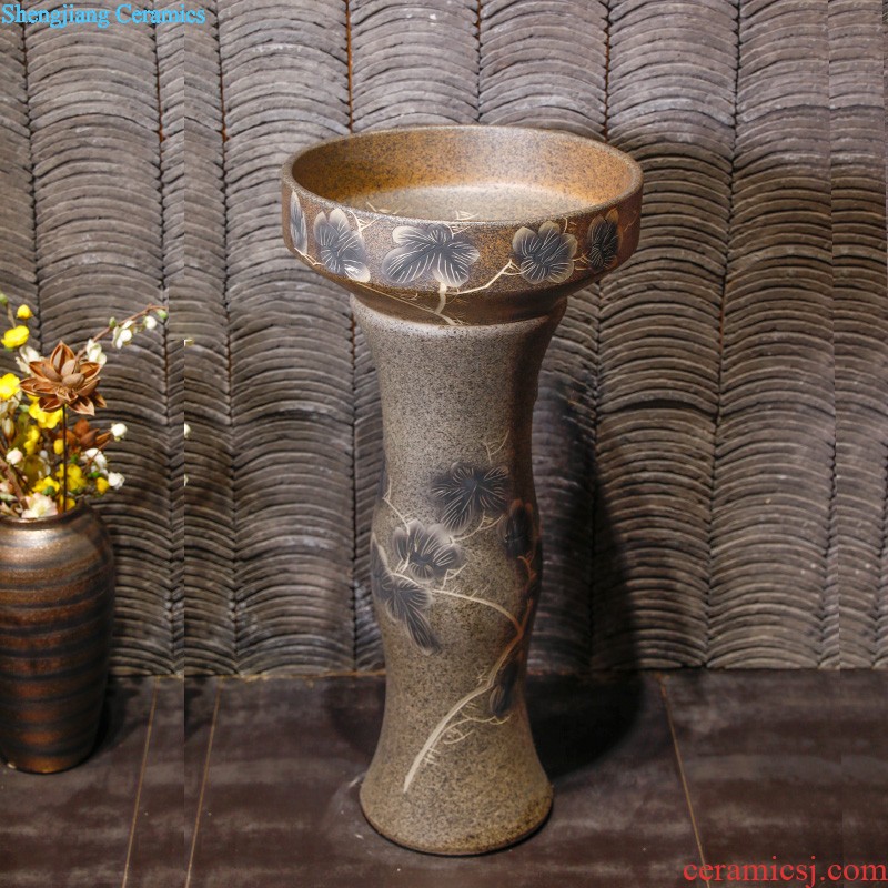 The stage basin of jingdezhen ceramic lavabo that defend bath lavatory basin art basin