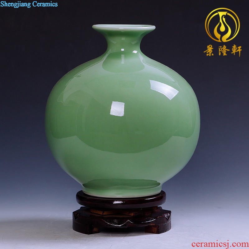 Creative ceramic vase three-piece porch ark cabinet office home sitting room adornment handicraft furnishing articles