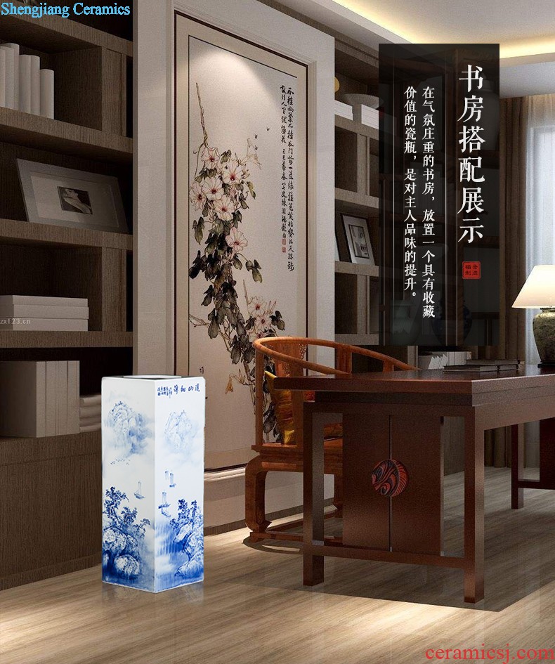 Archaize of jingdezhen ceramics powder enamel modern Chinese style household act the role ofing is tasted furnishing articles vases, flower crafts are sitting room