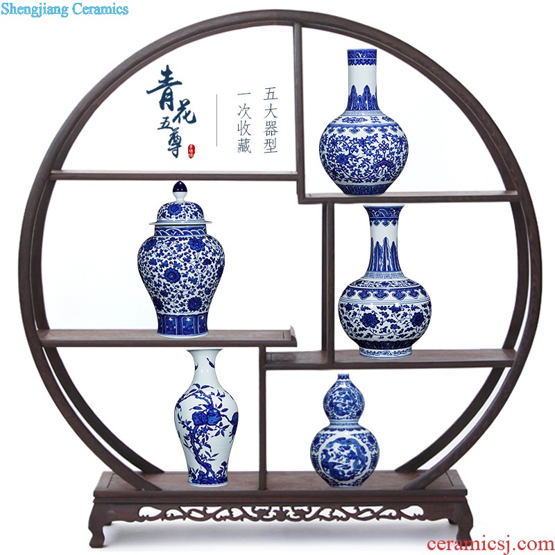 Jingdezhen ceramics furnishing articles home decorations hanging dish handicraft wine clear painting decorative plate