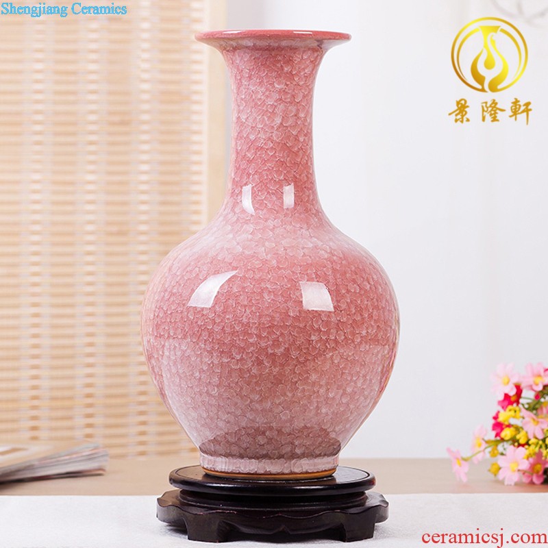 Jingdezhen ceramic furnishing articles hand-painted blue and white porcelain vases, flower arranging TV ark Chinese style household the sitting room porch decorations