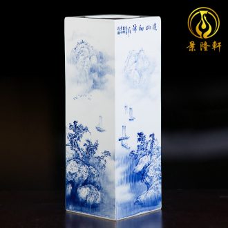 Archaize of jingdezhen ceramics powder enamel modern Chinese style household act the role ofing is tasted furnishing articles vases, flower crafts are sitting room