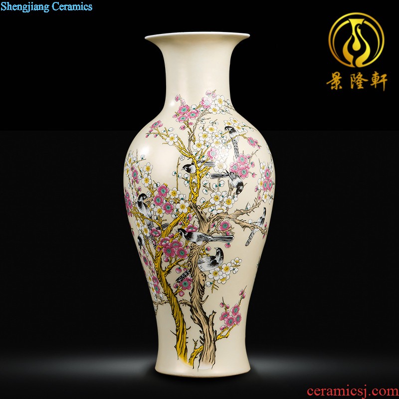 Jingdezhen ceramics, antique Ming and qing dynasty kiln crack vases furnishing articles flower arrangement home wine ark adornment furnishing articles