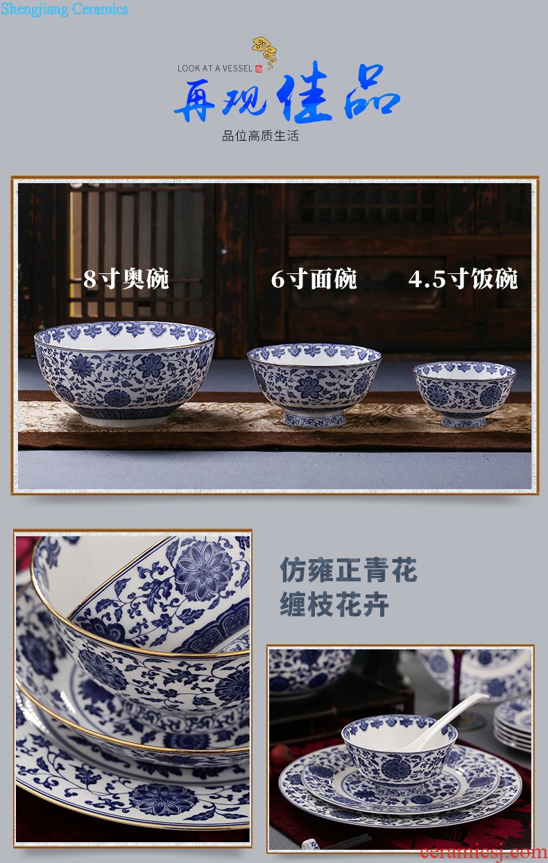 In color bucket cylinder cup chicken Jingdezhen ceramic individual cup tea master kung fu tea cups archaize tea cup