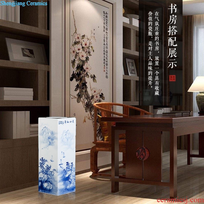 Archaize of jingdezhen ceramics powder enamel modern Chinese style household act the role ofing is tasted furnishing articles vases, flower crafts are sitting room