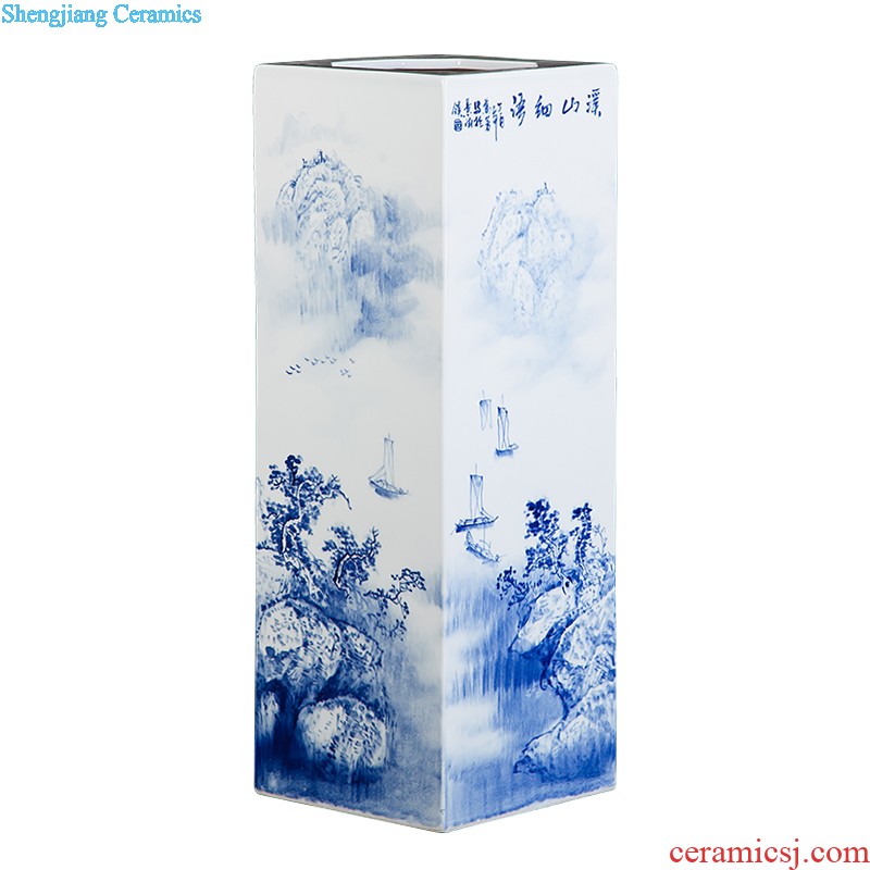 Archaize of jingdezhen ceramics powder enamel modern Chinese style household act the role ofing is tasted furnishing articles vases, flower crafts are sitting room