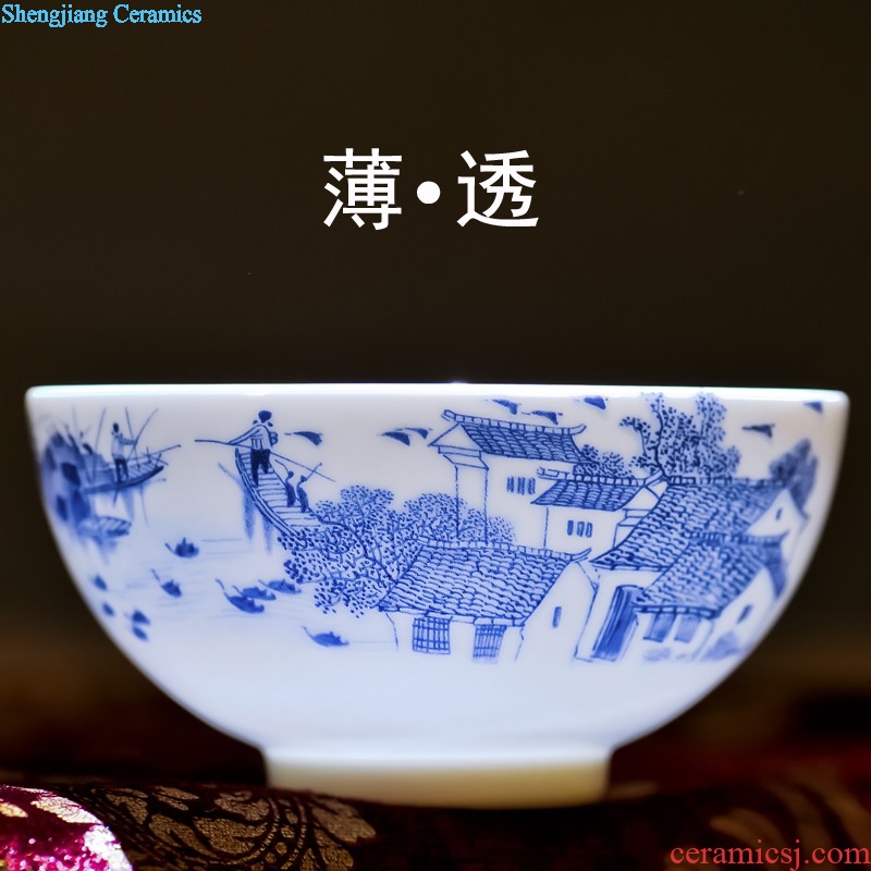 Tableware suit jingdezhen nine domain high-grade ceramic tableware 60 European household head dish dish wedding gifts