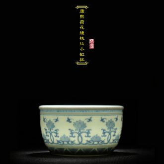 Jingdezhen ceramics hand-painted colored enamel paint sample tea cup cup dish kung fu tea tea cups master cup