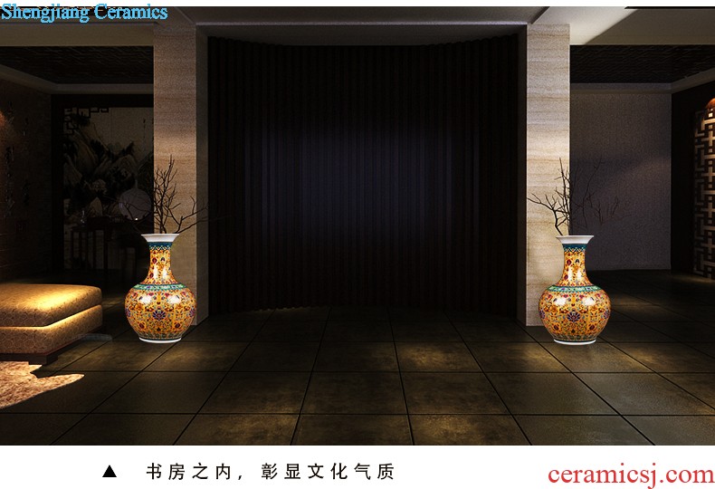 Creative vases, contemporary and contracted household living room TV ark place jingdezhen ceramics restaurant ikebana arts and crafts