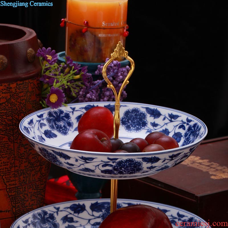 Nine domain jingdezhen archaize color bucket Sanskrit glass ceramic tea set kung fu small cup sample tea cup tea cups