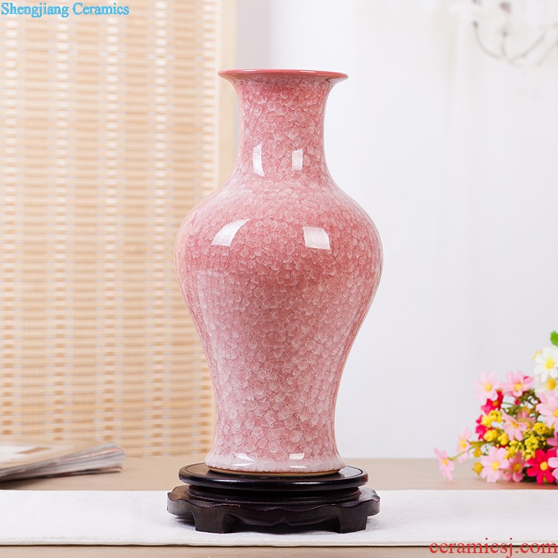Jingdezhen ceramic furnishing articles hand-painted blue and white porcelain vases, flower arranging TV ark Chinese style household the sitting room porch decorations