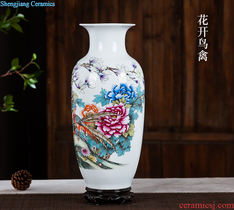 Jingdezhen ceramics furnishing articles act the role ofing is tasted household decoration of Chinese style decoration plate sitting room porch ark TV ark